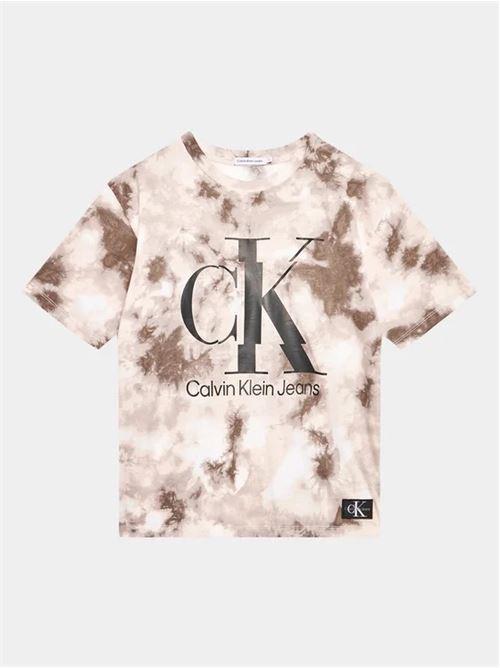 AOP TIE-DYE T-SHIRT CALVIN KLEIN JEANS | IB0IB01649/0HD